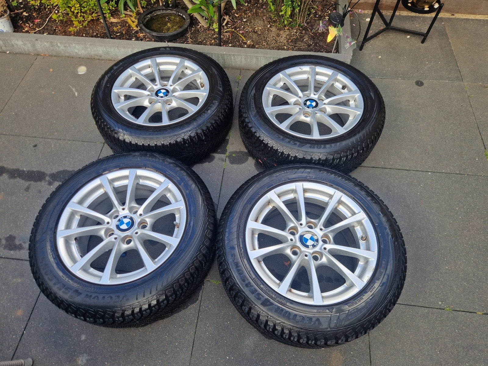 Winterset BMW 205/60 R16 Goodyear, Ophalen, 16 inch, Banden en Velgen, Personenwagen