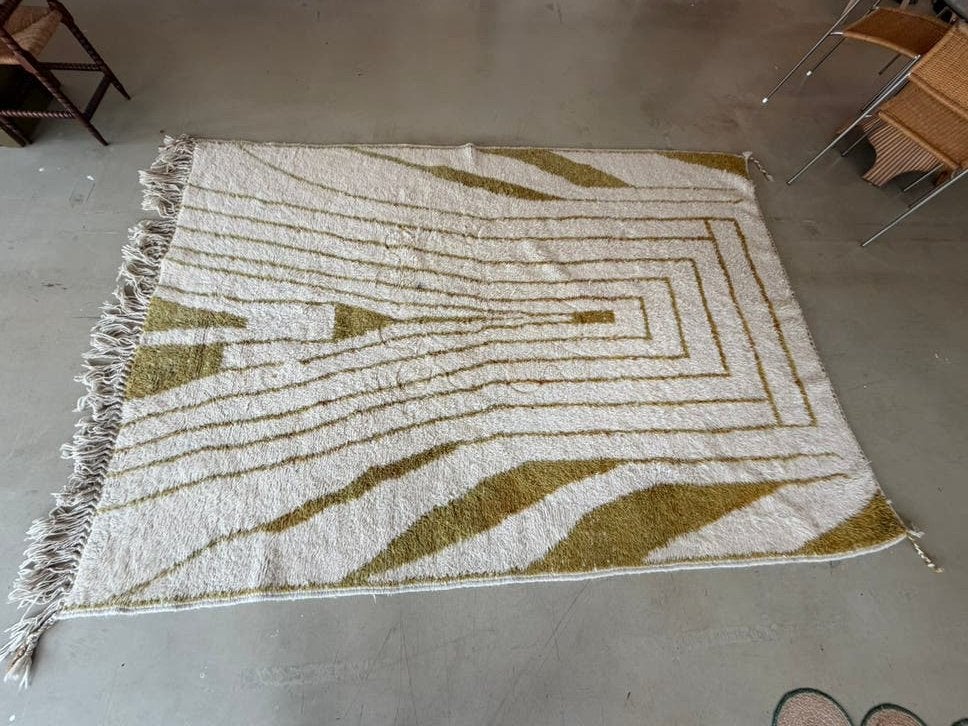 Berber kleed echt wol 200x300cm, Huis en Inrichting, Stoffering | Tapijten en Kleden, Ophalen, Zo goed als nieuw, Rechthoekig