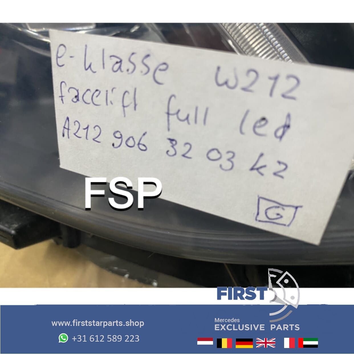W212 W207 C207 S212 FULL LED ILS KOPLAMP RECHTS E KLASSE FAC, Auto-onderdelen, -, Ophalen of Verzenden, -, Gereviseerd