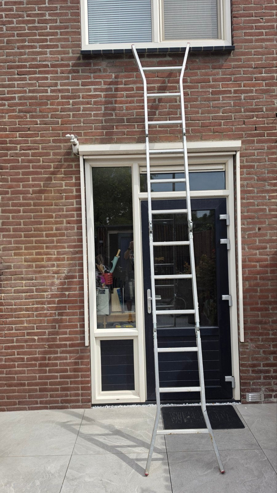 Altrex Varitrex 4x3 reformladder - 12.5 kg, Ophalen, Gebruikt, Ladder, Opvouwbaar of Inschuifbaar