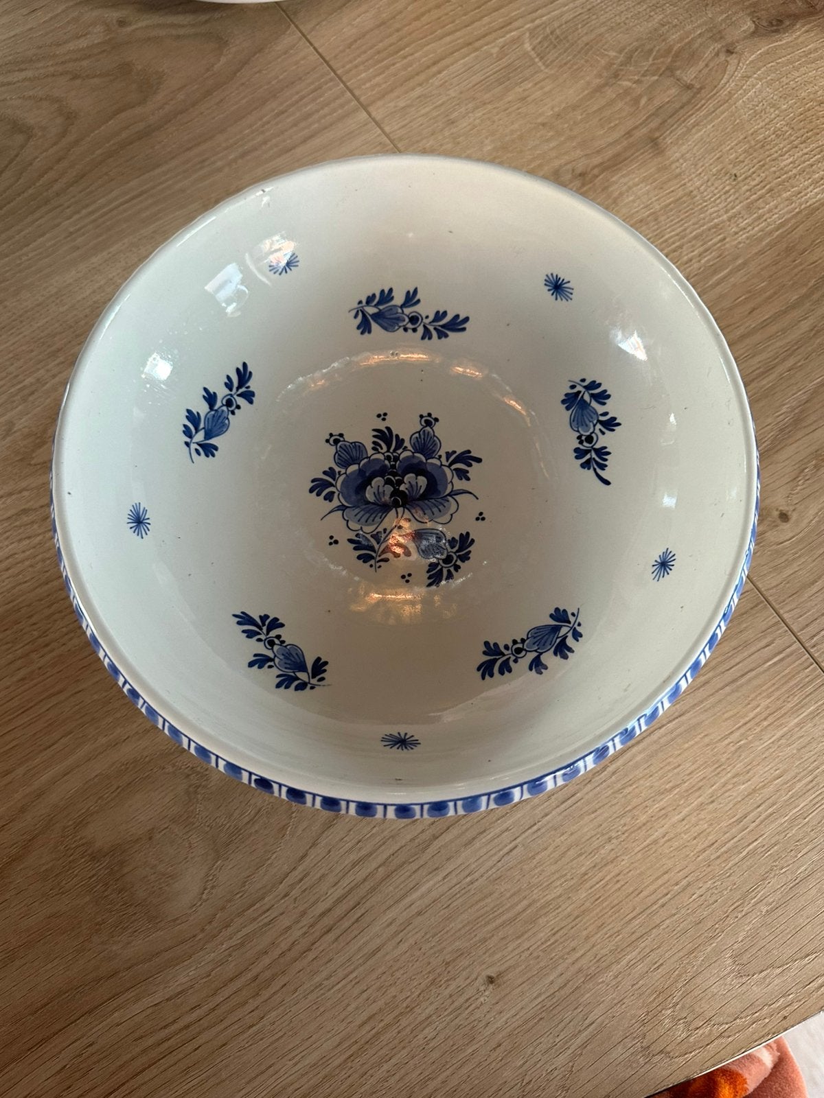 Delfts Blauwe schaal / fruitschaal – W. Delfts – model 8522, Ophalen of Verzenden