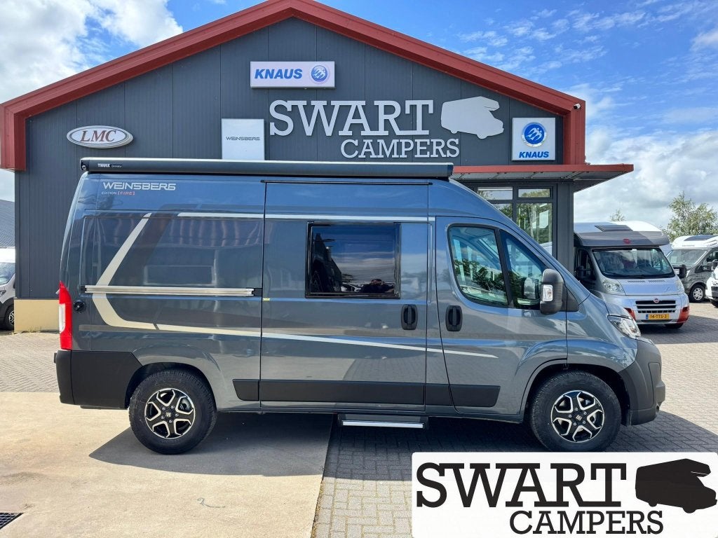 Weinsberg CaraBus 540 MQ Grey Edition [FIRE], automaat, Caravans en Kamperen, Automaat, Ringverwarming, Fiat, Koelkast