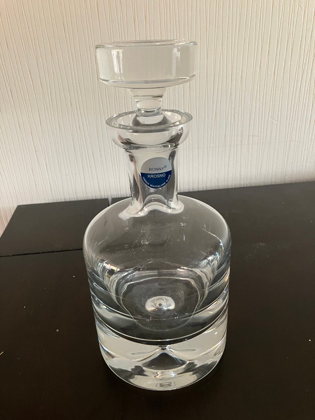 Bonny Krosno karaf van glas, Ophalen