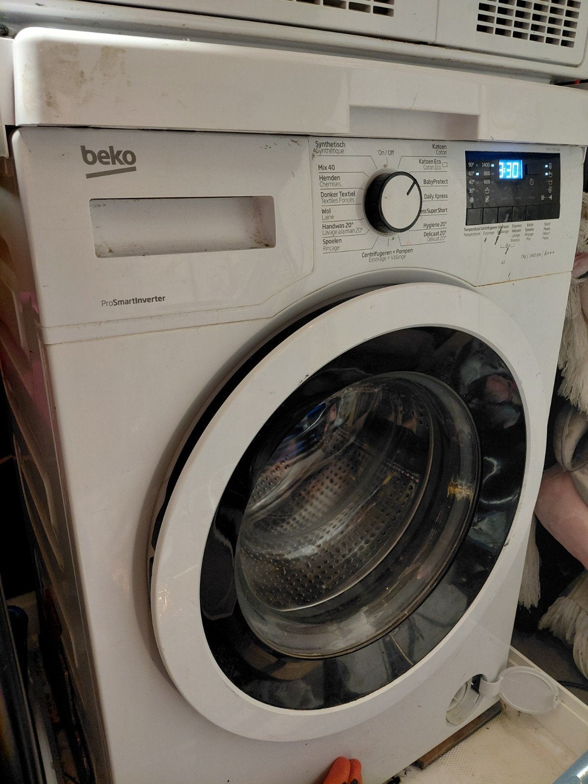 GRATIS Beko wasmachine, Gebruikt, Handwasprogramma, Ophalen of Verzenden, Voorlader