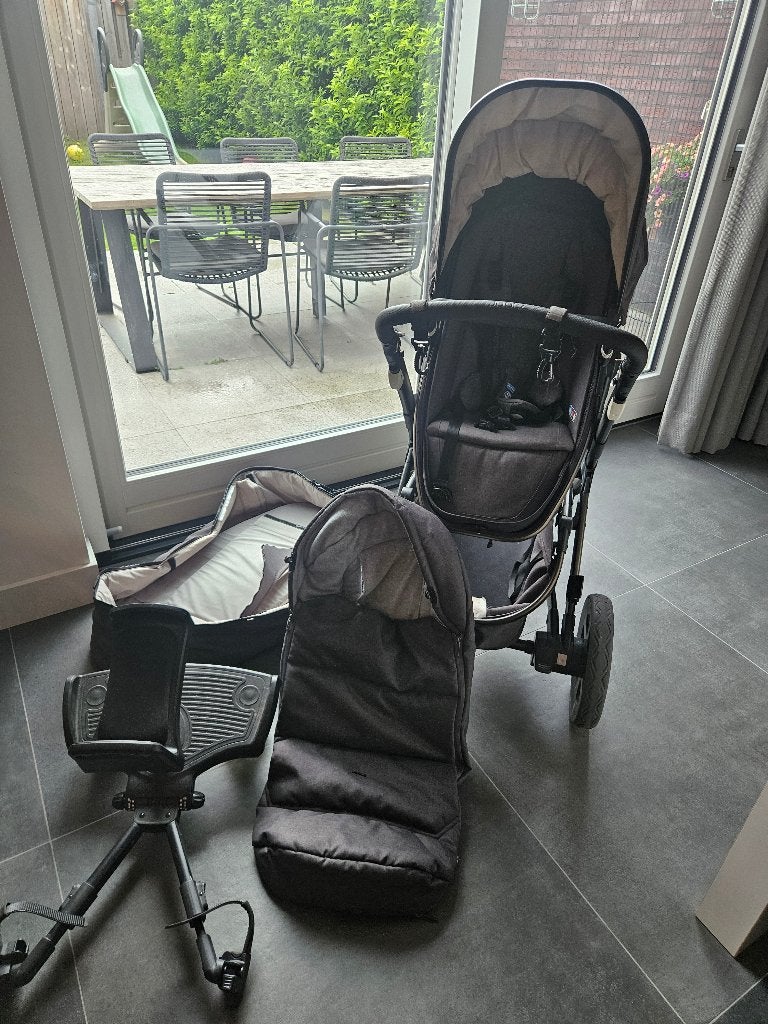 Joolz Geo2 Kinderwagen met accesoires, Gebruikt, Verstelbare duwstang, Combiwagen, Ophalen
