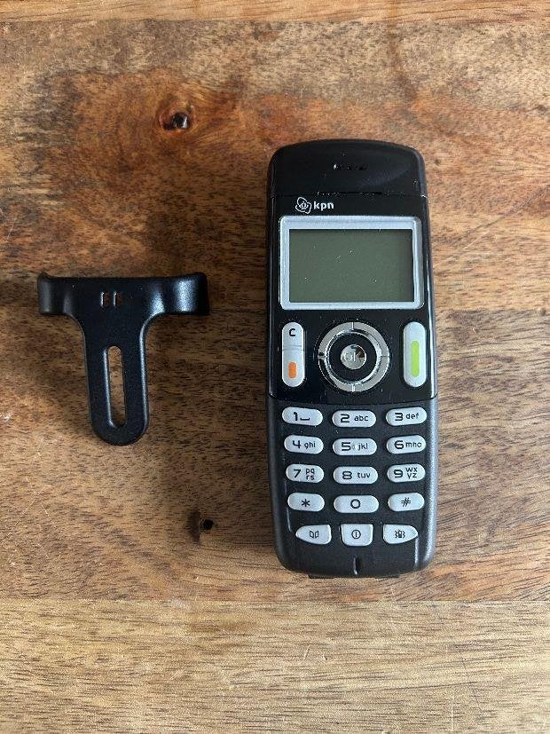 ☎️ Alcatel 300 KPN D300 Dect + Accu + Clip ☎️, Ophalen of Verzenden, Zo goed als nieuw, 1 handset