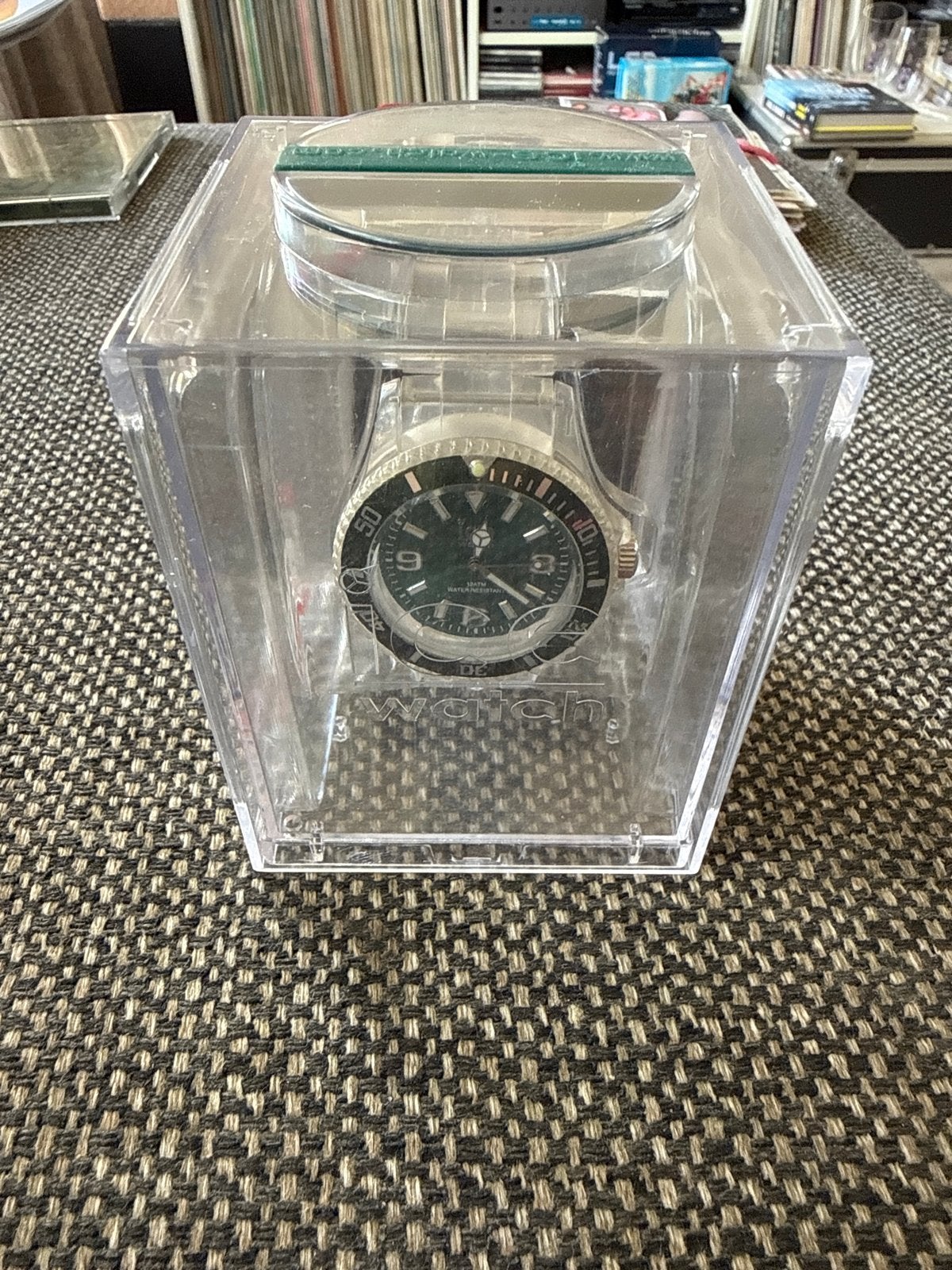 Ice-Watch Polshorloge Groen - Zo goed als nieuw, Overige merken, Kunststof, Polshorloge, Ophalen of Verzenden