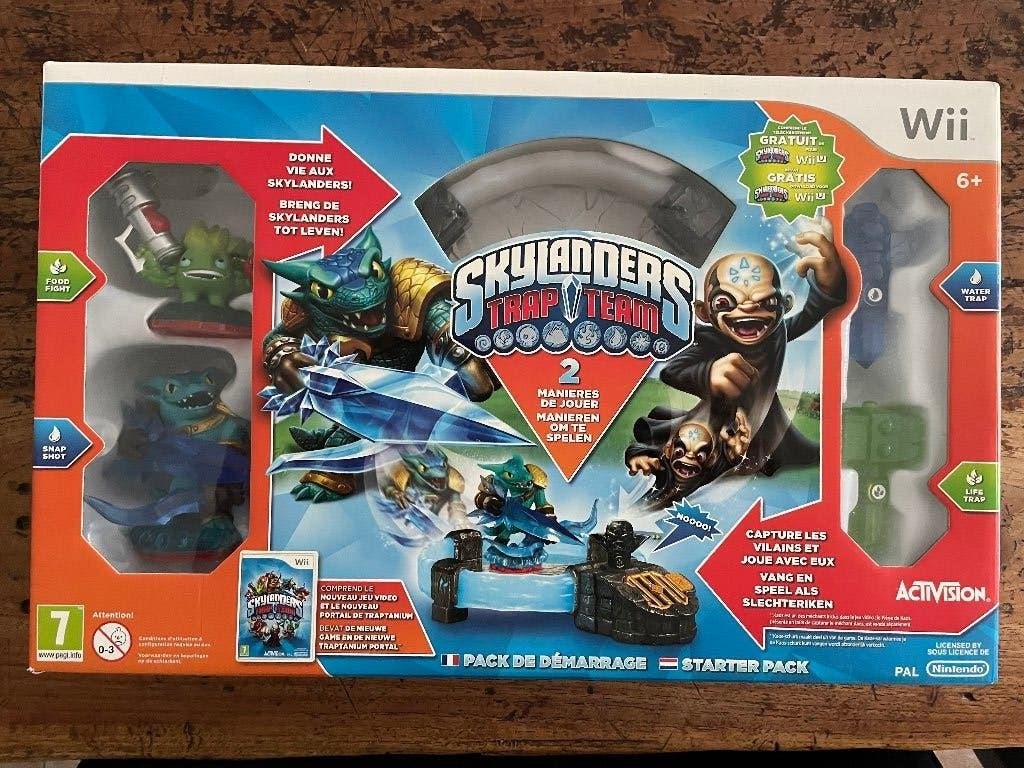 Wii SkyLanders Trap Team, Avontuur en Actie, 2 spelers, Ophalen of Verzenden, Zo goed als nieuw