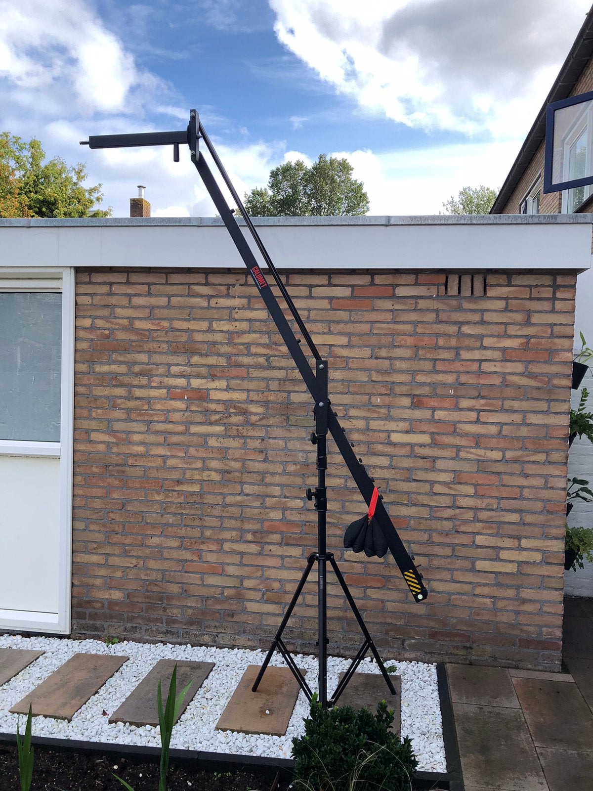 Professioneel boomstatief met contragewichten en zwenkwielen, Ophalen of Verzenden, Zo goed als nieuw, Overige typen