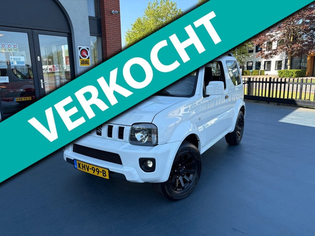 Suzuki JIMNY 1.3 Exclusive LMV NAVI AUTOMAAT, Auto's, Automaat, Gebruikt, Euro 6, 4 stoelen