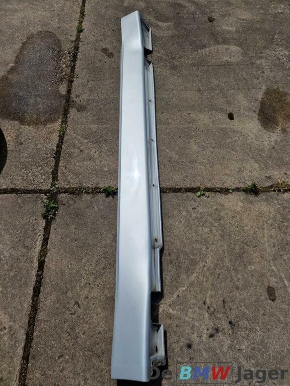 Sideskirt rechts titansilber BMW 7-serie E65 7034634, Gebruikt, Ophalen of Verzenden, BMW