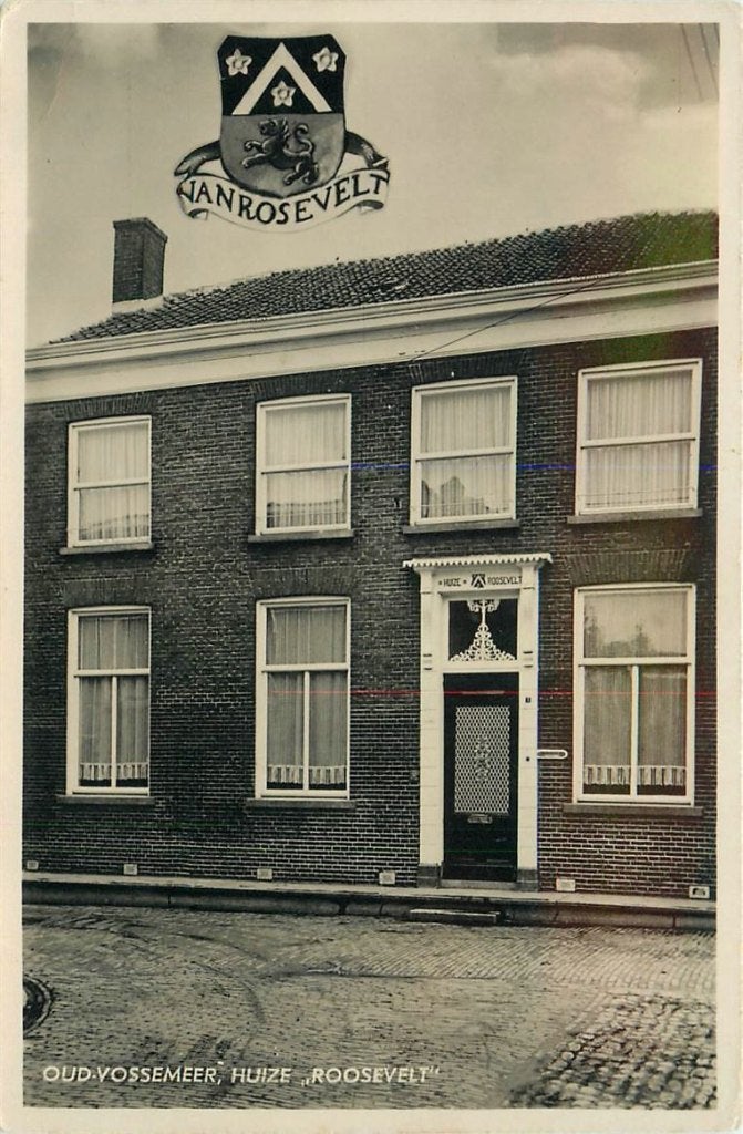 378-353-035 Oud Vossemeer Huize Roosevelt, Ophalen of Verzenden, Voor 1920, Zeeland