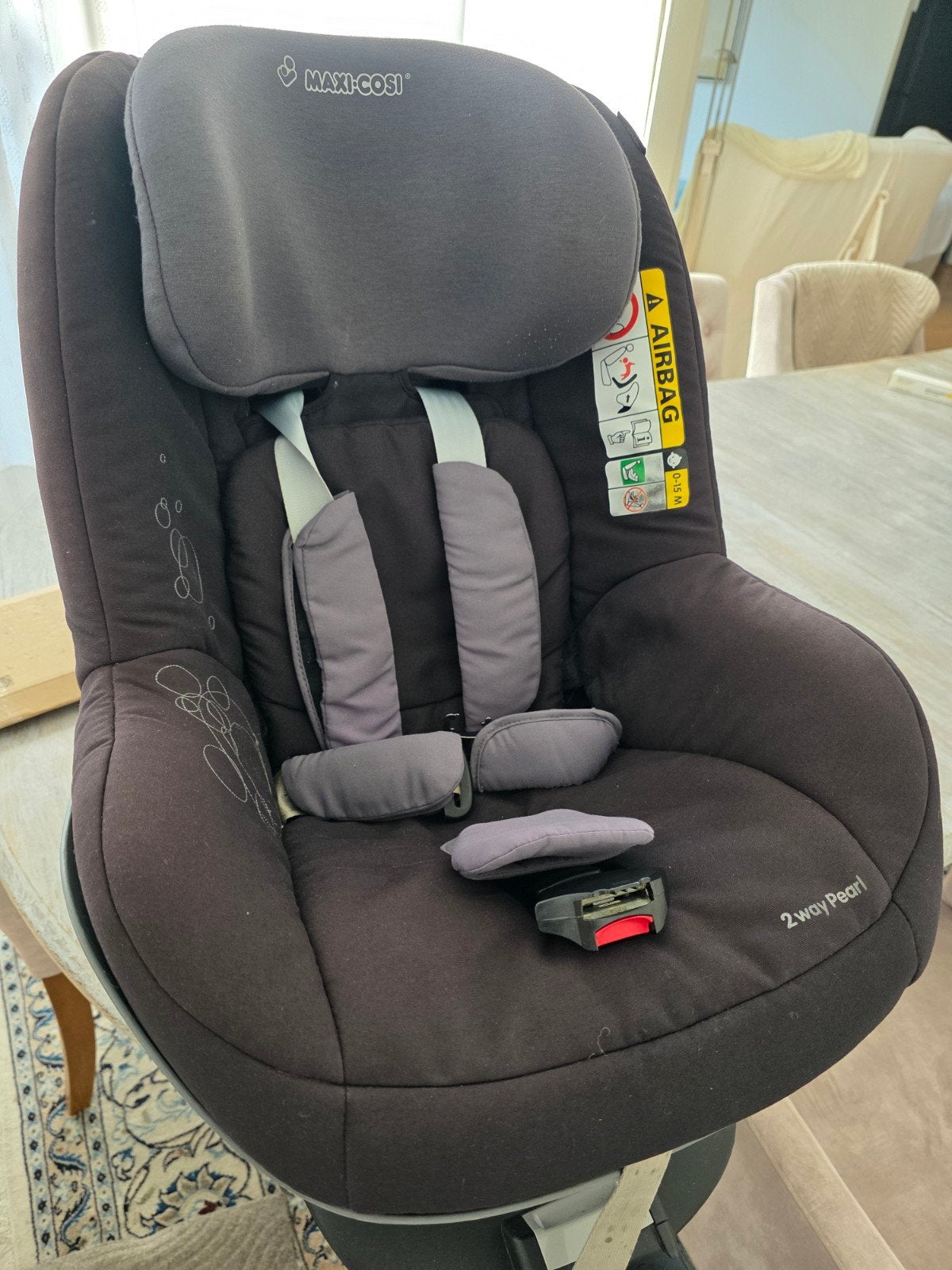 Maxi Cosi autostoel met bodemstandaard 2 way fix, 0 -15 M, Kinderen en Baby's, Autostoeltjes, Ophalen, Gebruikt, Maxi-Cosi, Isofix