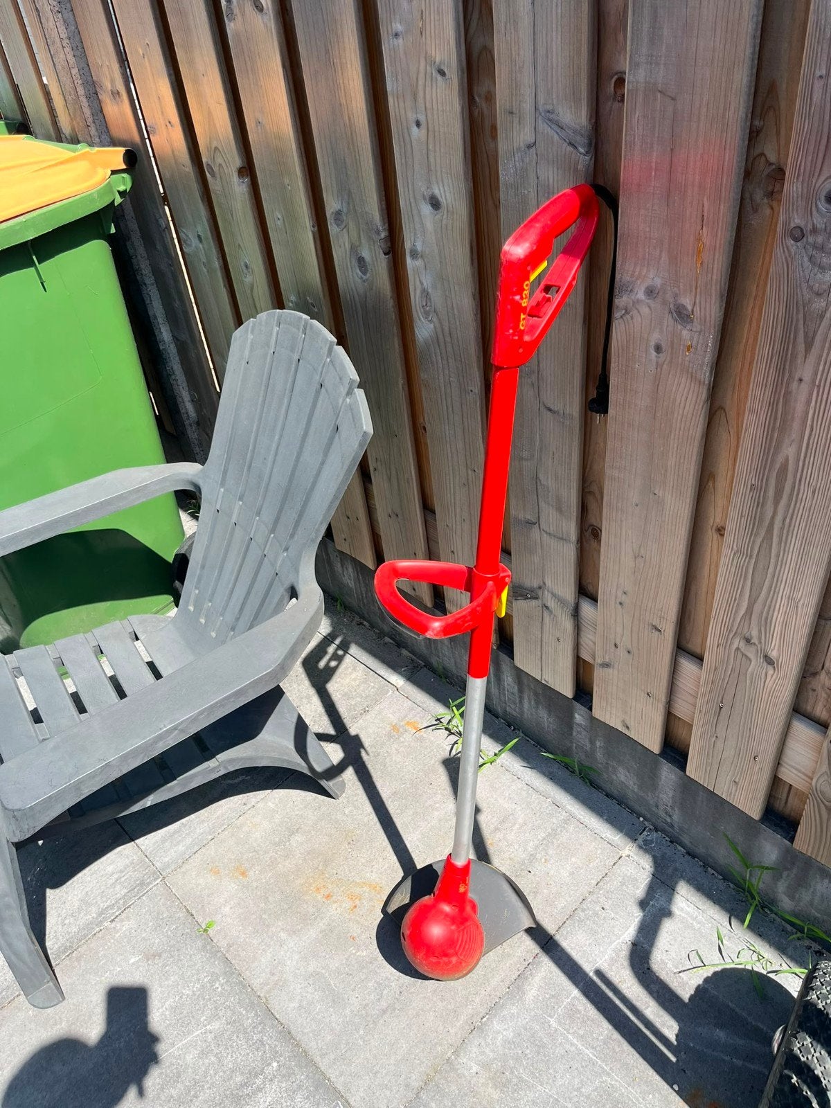 WOLF-Garten Elektrische Grastrimmer, Tuin en Terras, Grastrimmers, Ophalen, Gebruikt, WOLF-Garten, 30 tot 50 cm