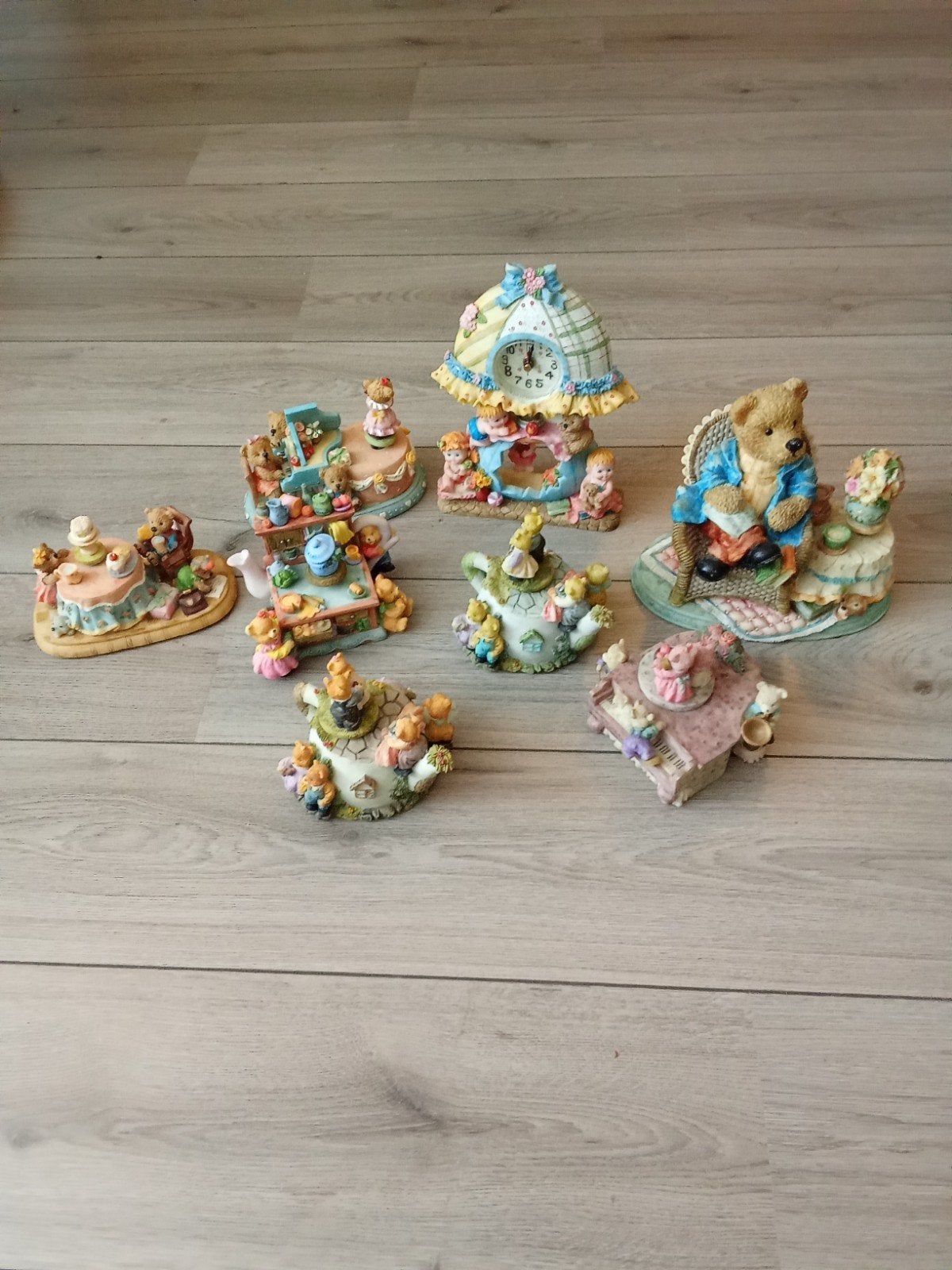 te koop Grote set muziekdozen beertjes, Ophalen, Gebruikt, Overige typen, Overige merken
