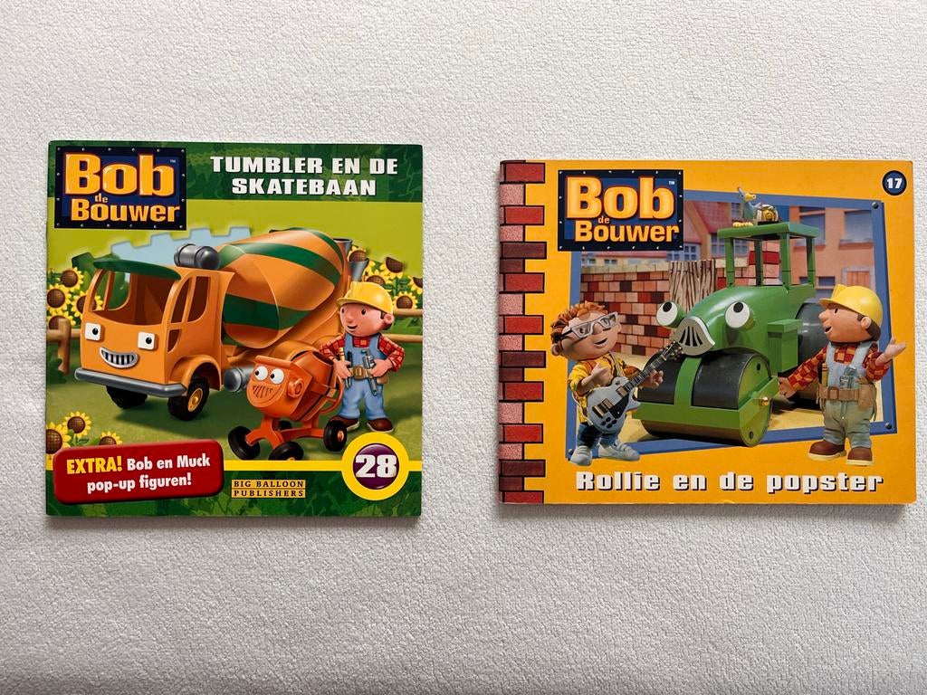 Bob de Bouwer boeken: Tumbler en Rollie, Ophalen of Verzenden, Gelezen, Fictie algemeen