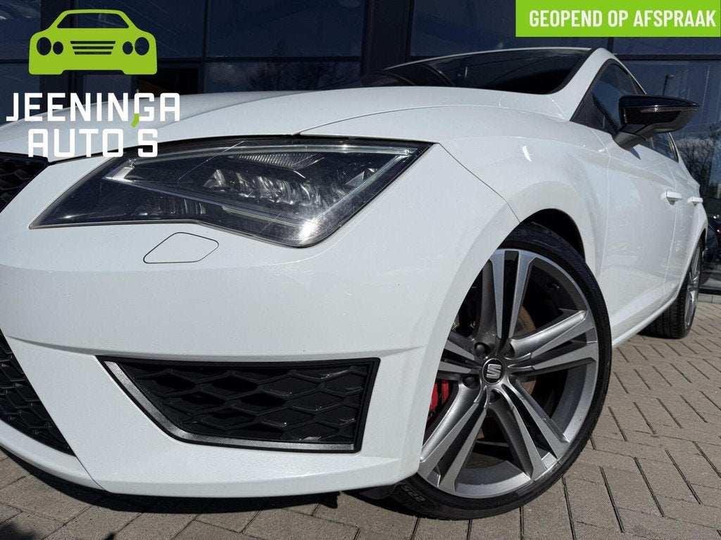 Seat Leon 2.0 TSI Cupra 280PK|Clima|Stoelverwarming, Voorwielaandrijving, 15 km/l, Gebruikt, 4 cilinders