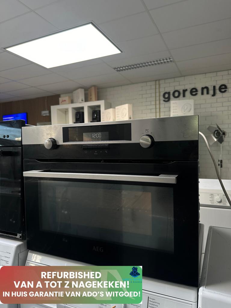 AEG SurroundCook COMBI-OVEN INBOUW 43L, AEG, 45 tot 50 cm, AEG, Info@adoswitgoed.nl
