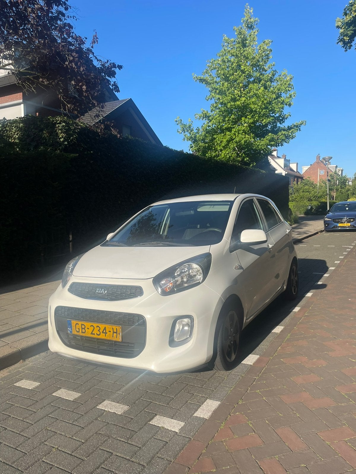Kia Picanto 1.0 Cvvt 5-DRS 2015 Wit | Airco, Auto's, Wit, Origineel Nederlands, 24 km/l, Handgeschakeld