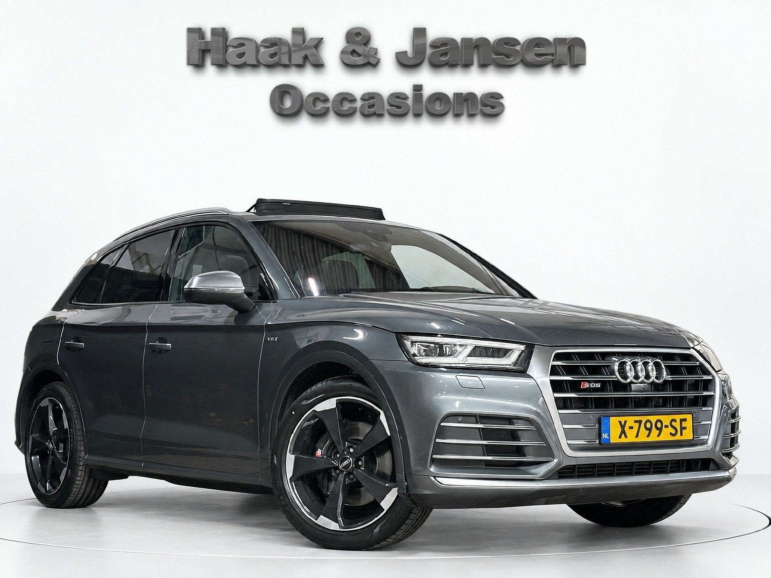 Audi Q5 3.0 TFSI SQ5 quattro Pro Line Plus Pano Leder, Automaat, Gebruikt, Euro 6, 2995 cc