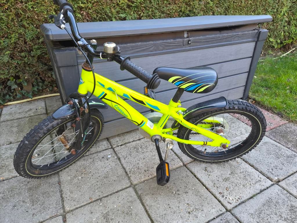 Jongensfiets 16 inch, Ophalen, Gebruikt, Corvino, Handrem