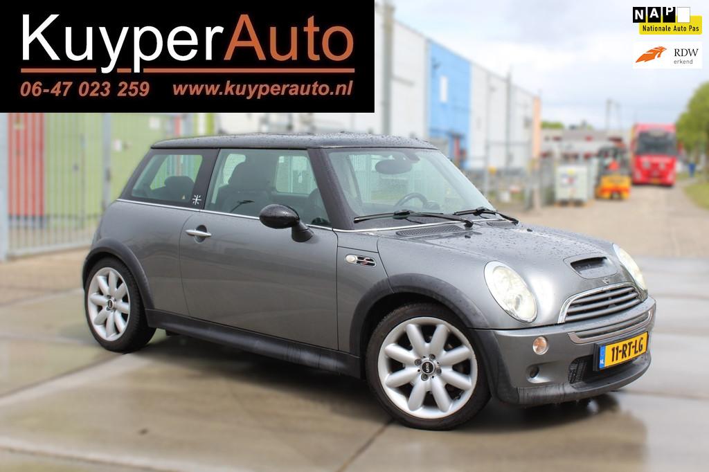 Mini Mini 1.6 Cooper S Chili ,,nap,, lage km pano half leder, Auto's, Mini, Voorwielaandrijving, Gebruikt, 4 cilinders, 4 stoelen