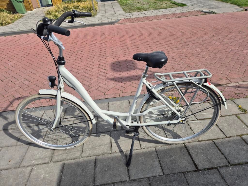 Avalon Moederfiets 28 inch wit, Fietsen en Brommers, Fietsen | Dames | Damesfietsen, Versnellingen, 56 cm of meer, Zo goed als nieuw
