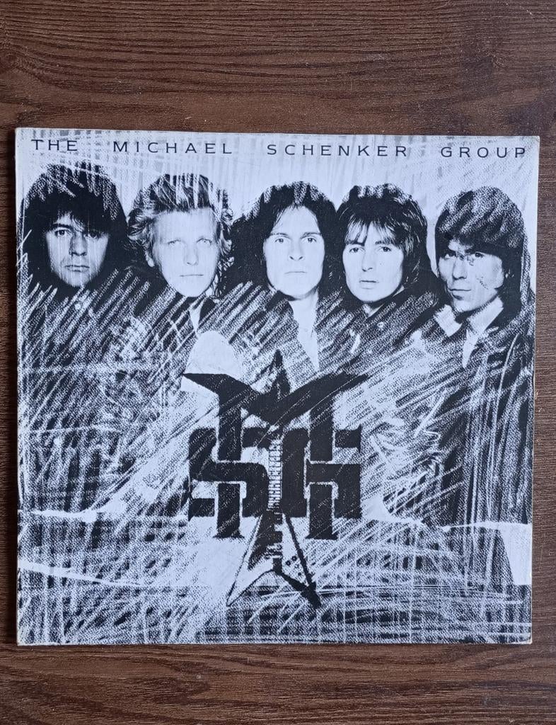 Michael Schenker Group - MSG lp (versie Duitsland), Cd's en Dvd's, Gebruikt, Verzenden, 1980 - 1989, Inclusief binnenhoes