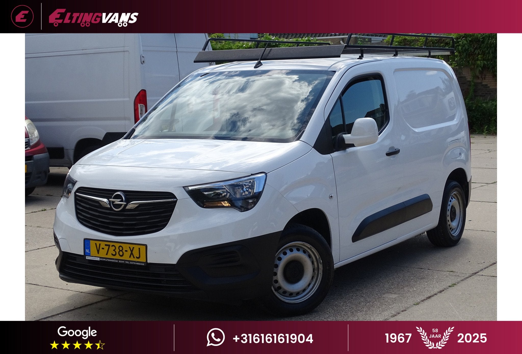 Opel Combo 1.6D L1H1 Imperiaal Trekhaak (bj 2019), Voorwielaandrijving, Stof, Gebruikt, 4 cilinders