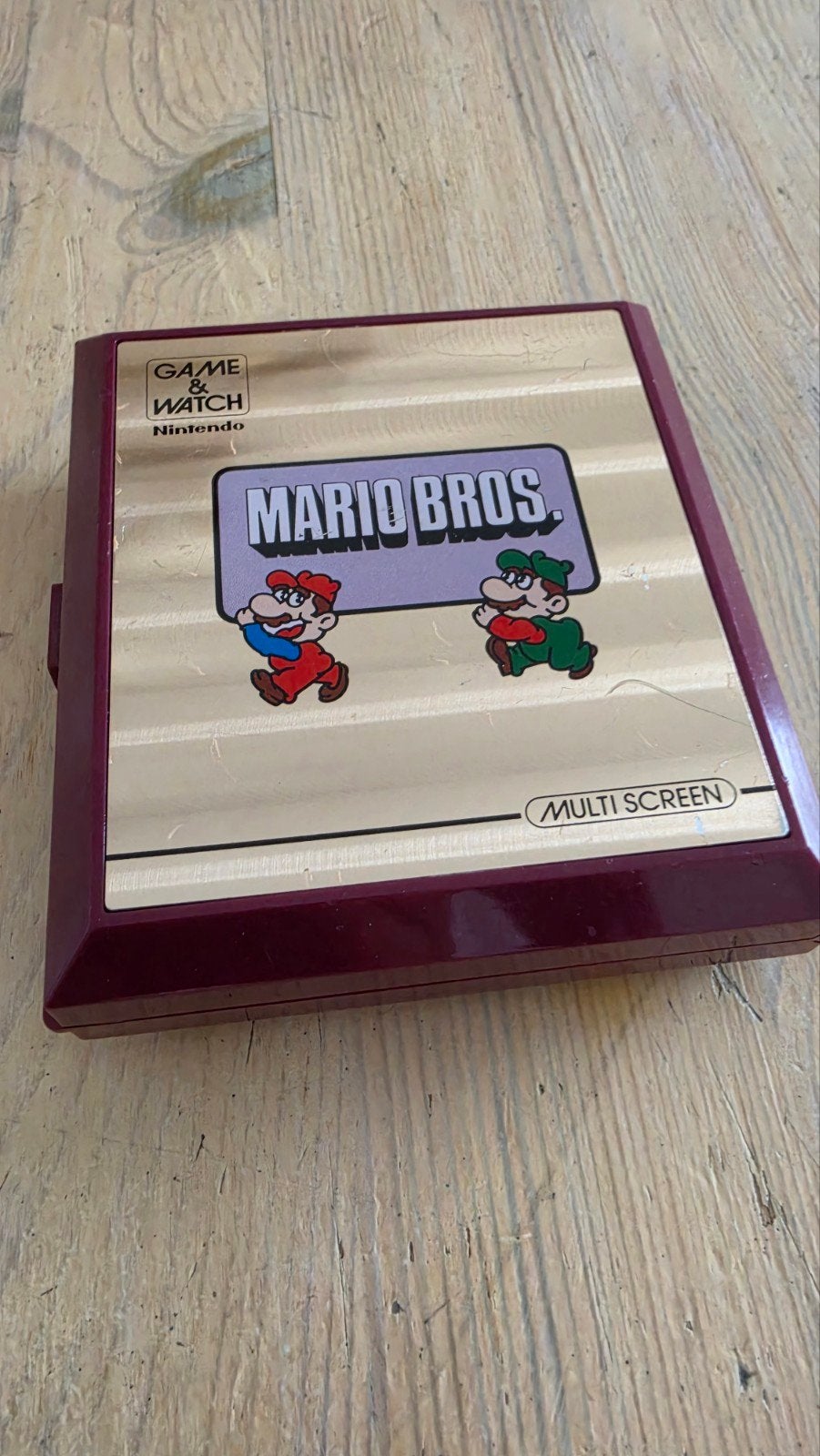 Nintendo game and watch multiscreen MARIO BROS €80, Ophalen, Gebruikt, Game Boy Color
