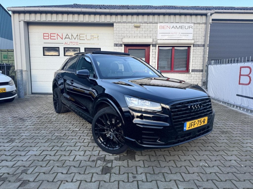 Audi Q2 1.4 TFSI CoD 150PK 3x S-Line Pano/ Navi/ Leder, Auto's, Audi, Automatische klimaatregeling, Gebruikt, 4 cilinders, Leder en Stof