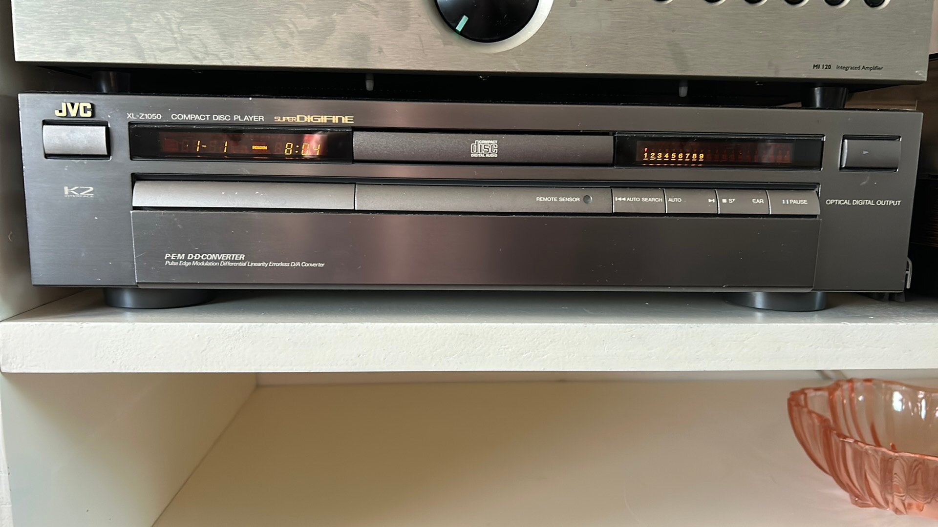 JVC XL-Z1050 K2 cd speler, Ophalen, Gebruikt, JVC