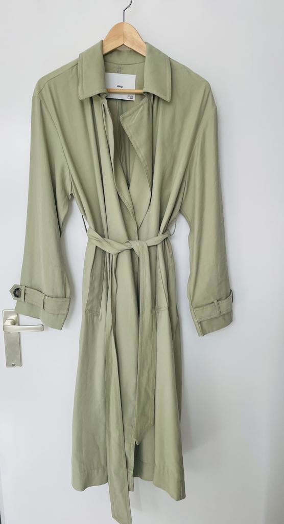 Trenchcoat Mango xs/s, Ophalen of Verzenden, Zo goed als nieuw, Maat 34 (XS) of kleiner, Beige
