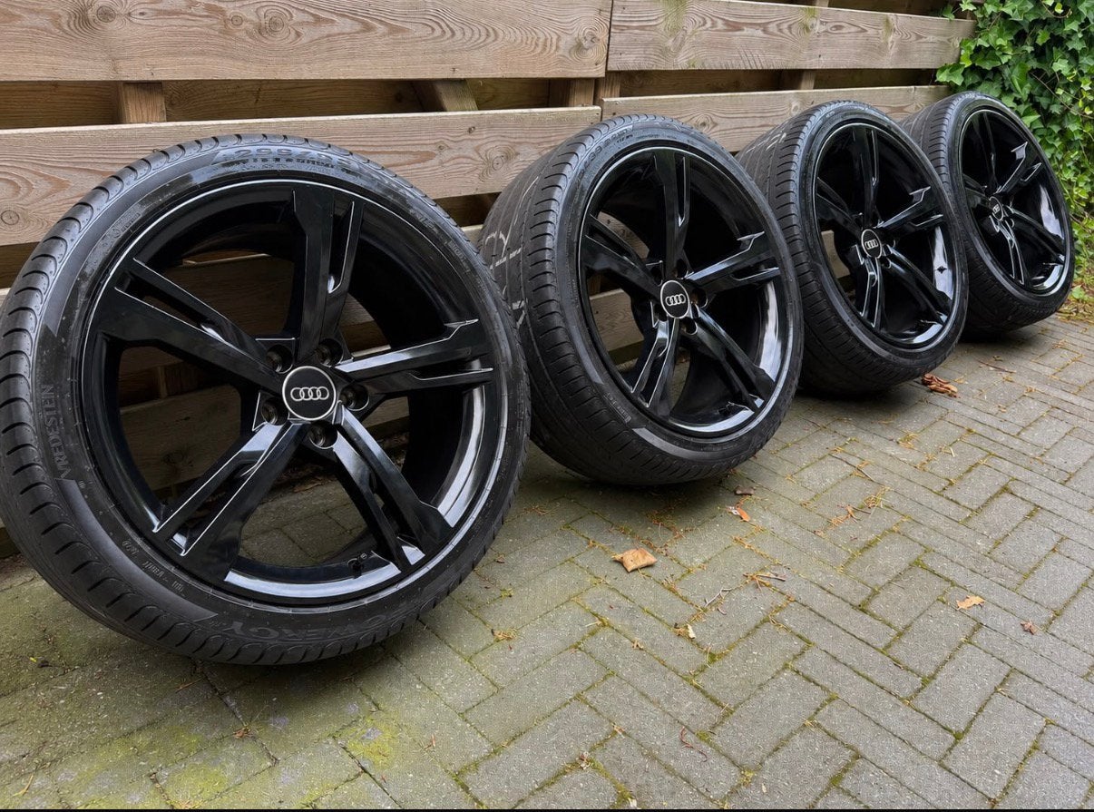 Audi Ramus 19 inch met zomerbanden a4 a5 a6, Banden en Velgen, Zomerbanden, Ophalen, 19 inch