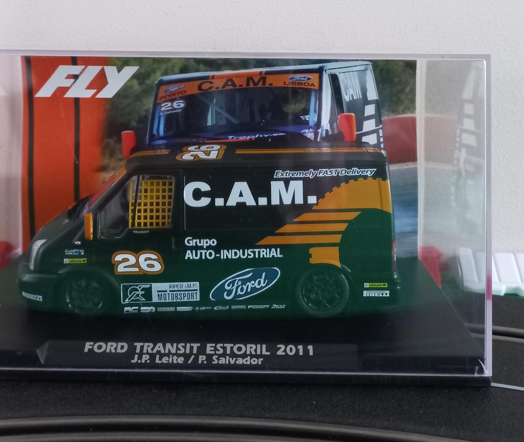 FLY Slotcar Ford Transit Estoril 2011, Overige merken, Racebaan, Nieuw, Ophalen of Verzenden