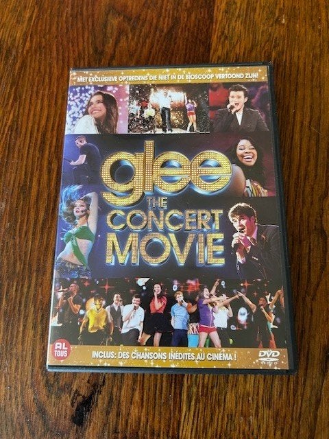 F41-dvd Glee the concert movie, Cd's en Dvd's, Alle leeftijden, Ophalen of Verzenden, Zo goed als nieuw, Komedie