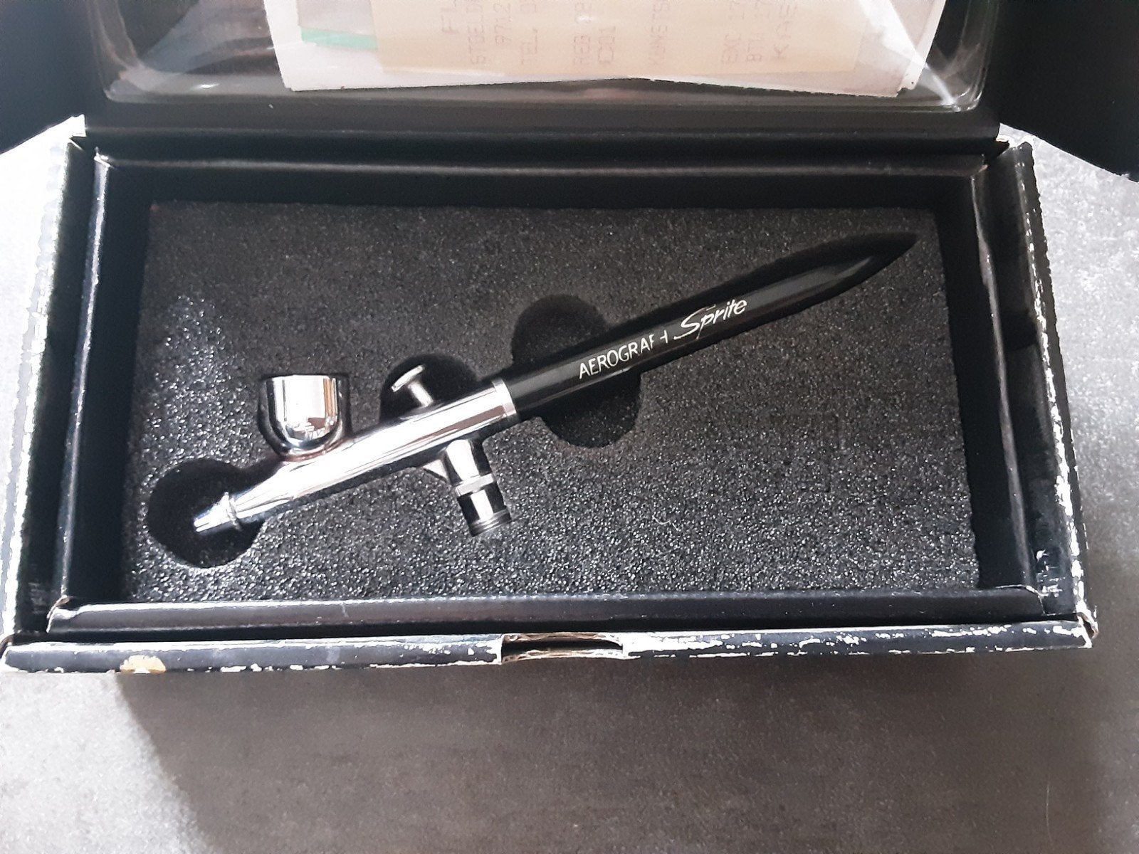 Develbiss Sprite airbrush, Ophalen of Verzenden, Zo goed als nieuw, Airbrush en Toebehoren