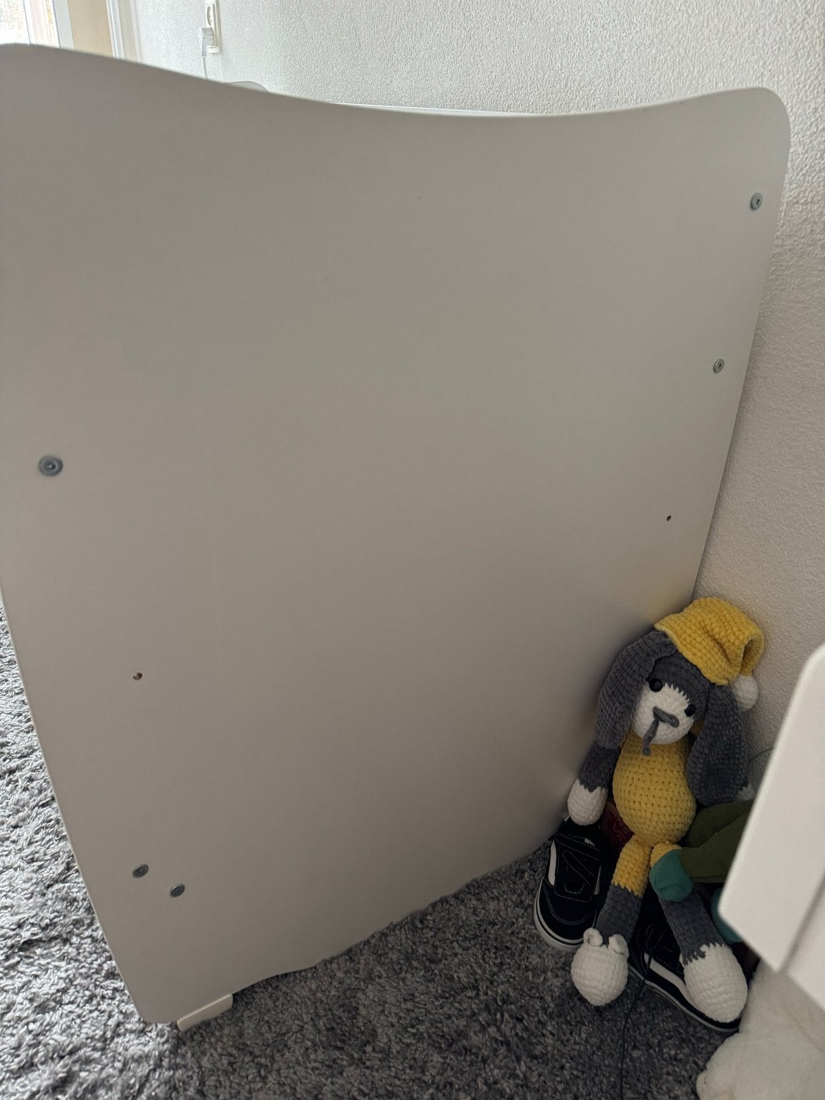 Moet snel weg .Baby bed ledikant 60x120  inclusief matras., Ophalen, Wit, 190 cm of minder, Hout