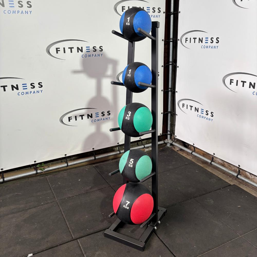 Ballen Rek - Incl. Ballen, Ophalen of Verzenden, Gebruikt, Benen, Fitnessbal