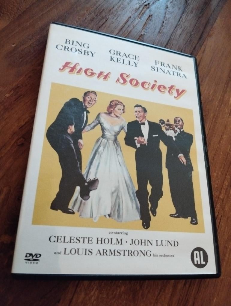 Dvd High Society 1956 NLO Grace Kelly Bing Crosby, Cd's en Dvd's, Dvd's | Klassiekers, Alle leeftijden, Drama, Ophalen of Verzenden