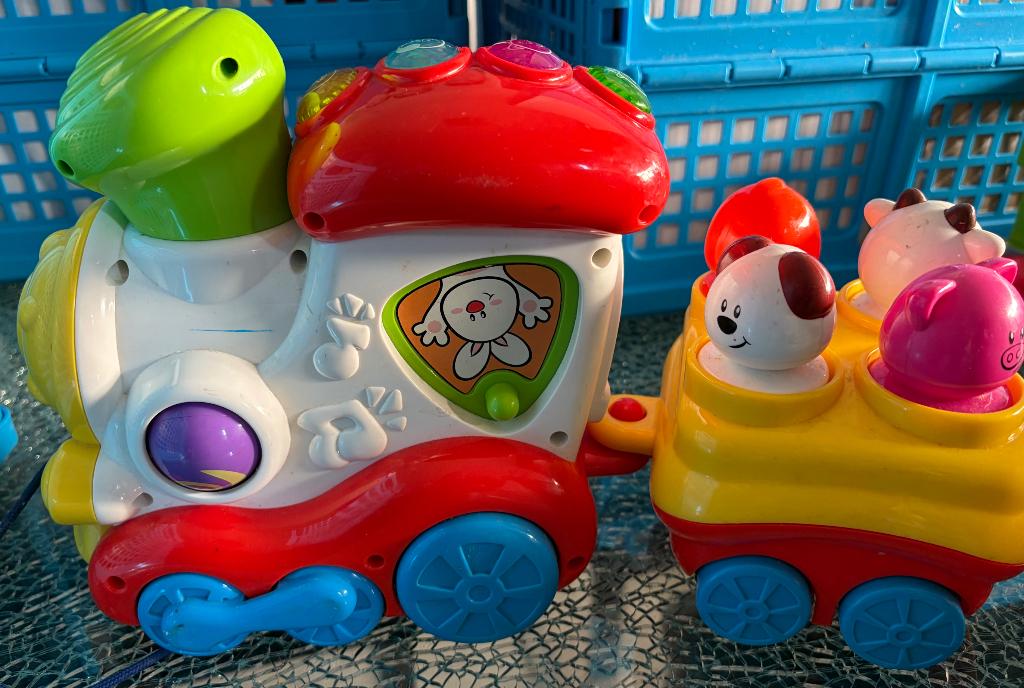 Vtech trein, Kinderen en Baby's, Speelgoed | Vtech, Ophalen, Gebruikt, 6 maanden tot 2 jaar