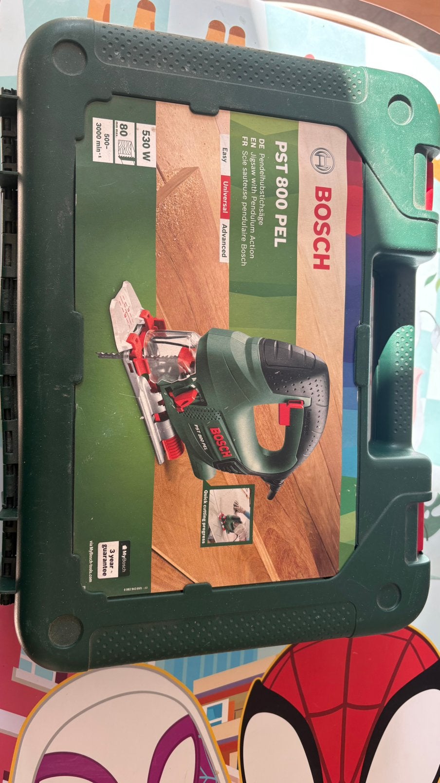 Bosch pst800pel decoupeerzaag, Ophalen, Gebruikt, 400 tot 600 watt, Overige typen