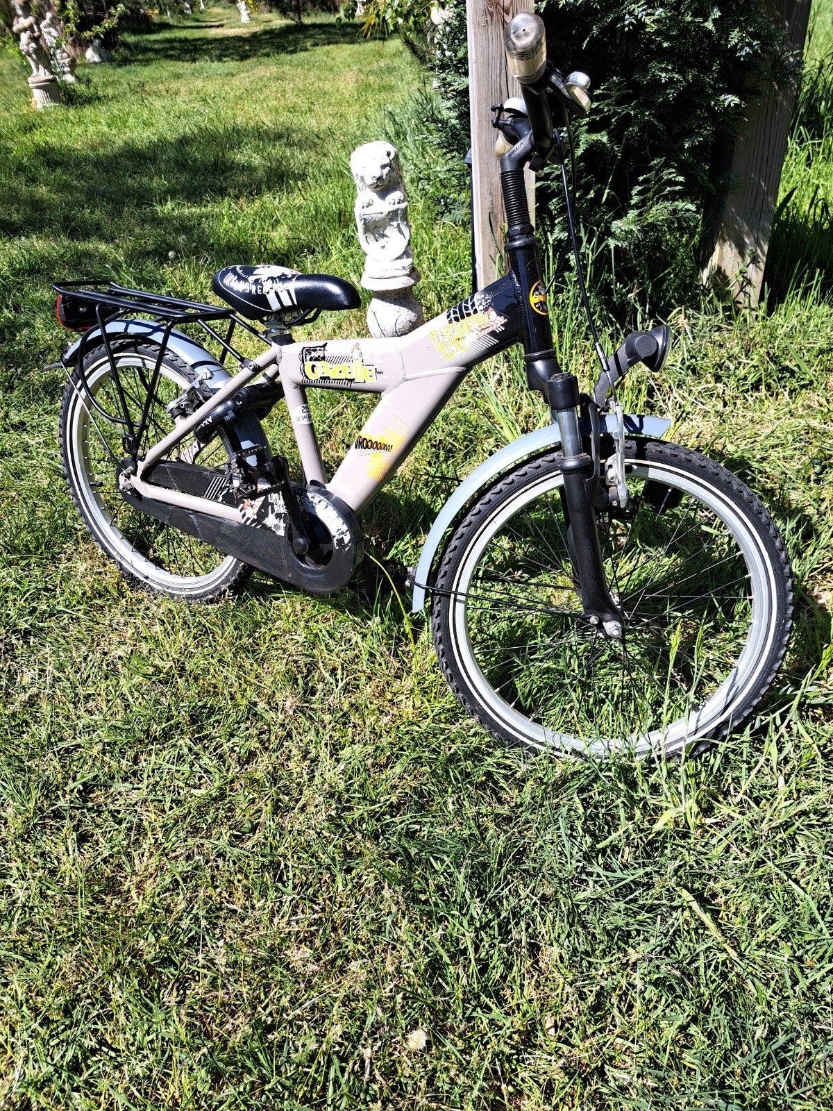 Gazelle jeugdfiets 20 inch - Ideaal voor jonge avonturiers, Ophalen, 20 inch of meer, Gebruikt, Velgrem