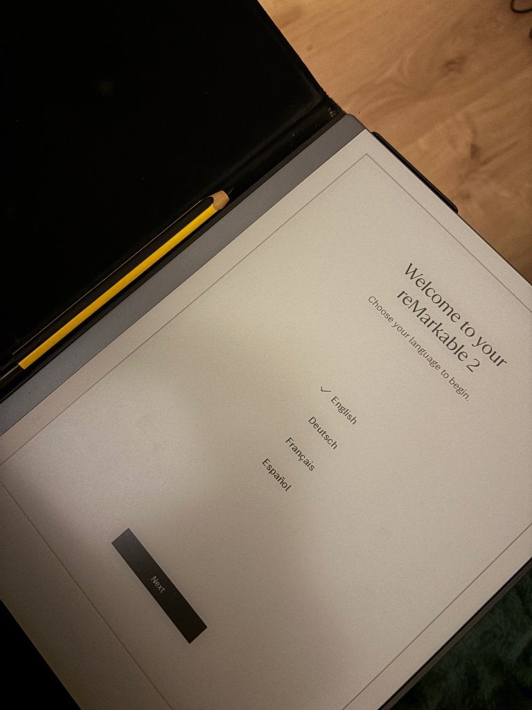 Remarkable 2 + hoes, stylus en vullingen, Computers en Software, Ophalen, Zo goed als nieuw, Draadloos, ReMarkable