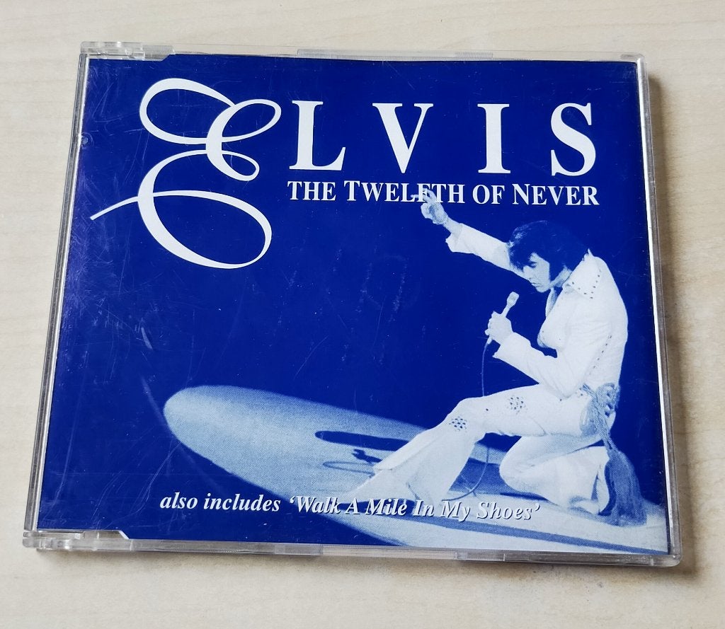Elvis Presley - The Twelfth of Never CD Promo 1995 2trk, Ophalen of Verzenden, Gebruikt, Pop
