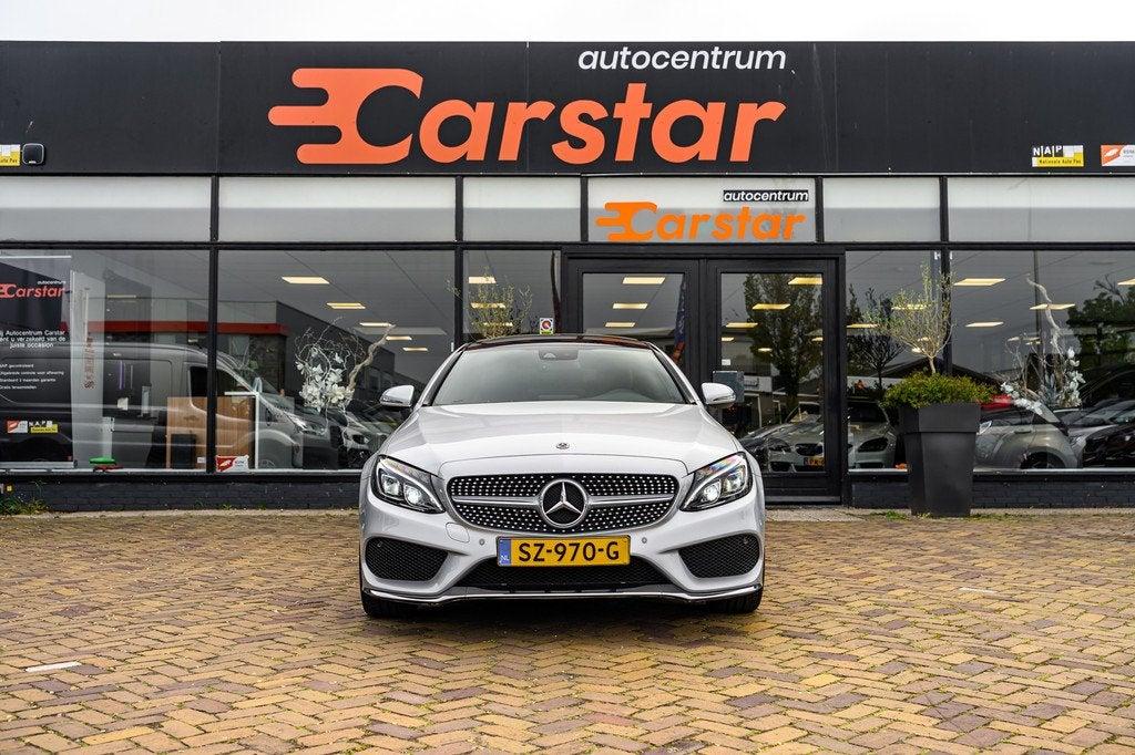 Mercedes-Benz C-klasse Coupé 180 Premium|Pano|Camera|Cruise, Auto's, Automaat, Achterwielaandrijving, Euro 6, 4 stoelen