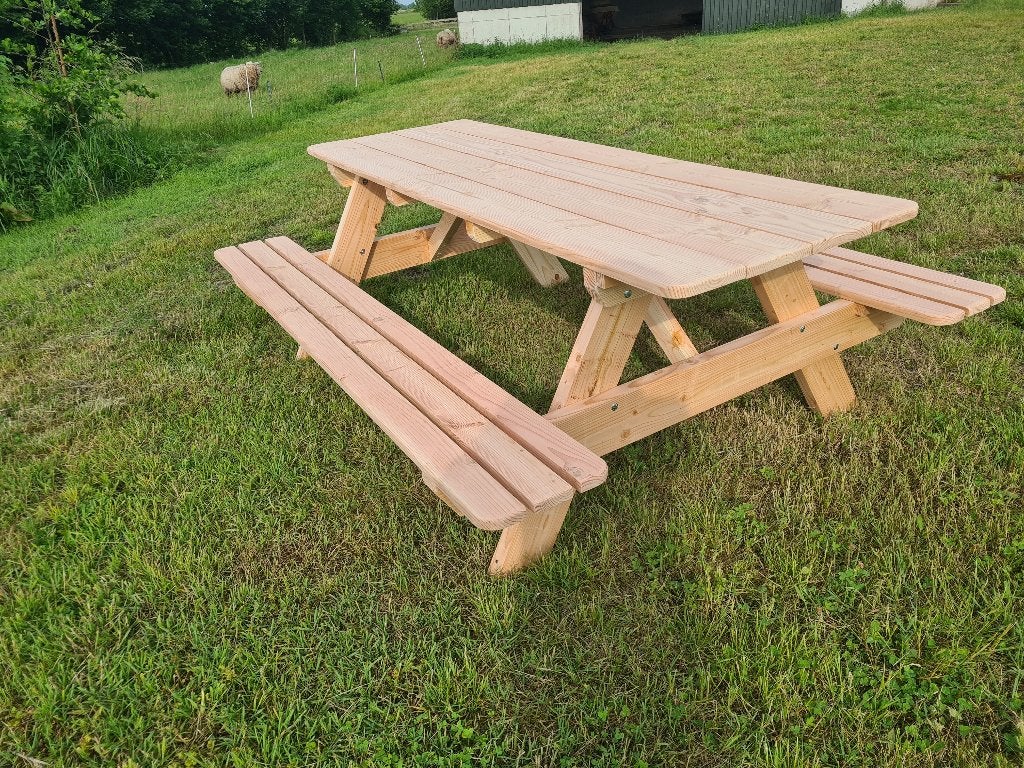 picknicktafel Douglas, Tuin en Terras, Picknicktafels, Ophalen, Nieuw, Rechthoekig, Hout