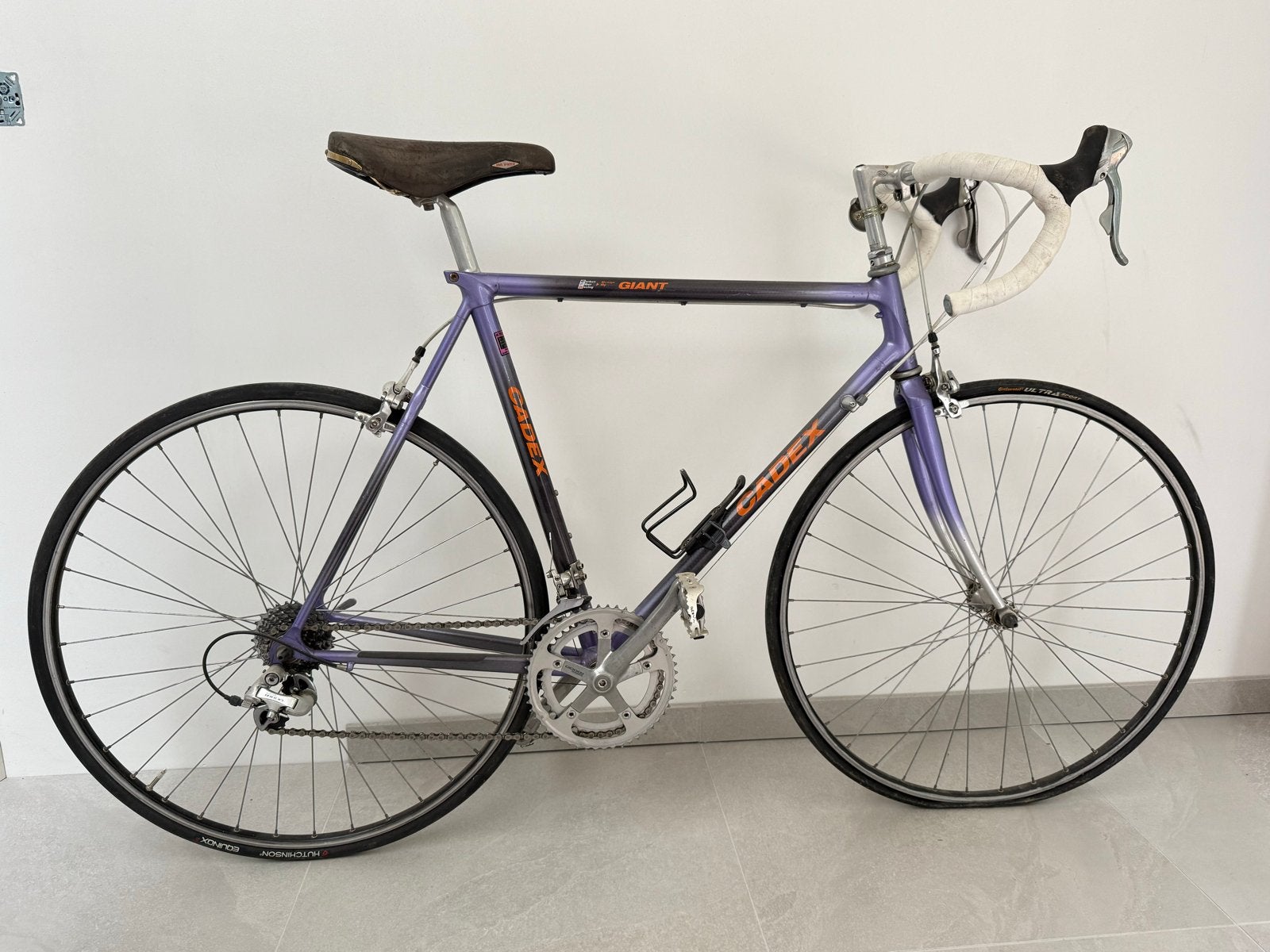 Giant Cadex racefiets 56cm - Vintage carbon/aluminium, Fietsen en Brommers, Fietsen | Racefietsen, Ophalen, 28 inch, Gebruikt
