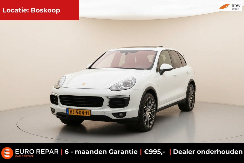 Porsche Cayenne 3.0 S E-Hybrid DEALER OND. PANO-DAK NAP!, Auto's, Porsche, Automaat, Cayenne, Automatische klimaatregeling, Gebruikt