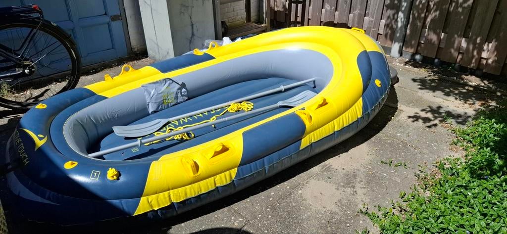 Roeiboot ocean wave met peddels, Watersport en Boten, Ophalen, Overige typen, Zo goed als nieuw, Met peddels